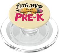 Little Miss Pre K - Fiocco per ragazze, primo giorno di PRE-K PopSockets PopGrip per MagSafe