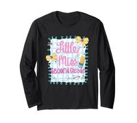 Little Miss Seconda elementare di ritorno a scuola Maglia a Manica