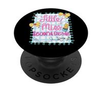 Little Miss Seconda elementare di ritorno a scuola PopSockets PopGrip Adesivo