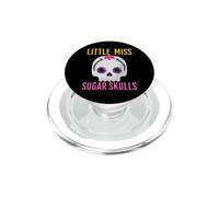 Little Miss Sugar Skull divertente per bambine messicane PopSockets PopGrip per MagSafe
