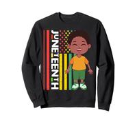 Little Mister Juneteenth Prince Black Boy Melanin Son Bruh Felpa