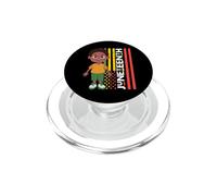 Little Mister Juneteenth Prince Black Boy Melanin Son Bruh PopSockets PopGrip per MagSafe