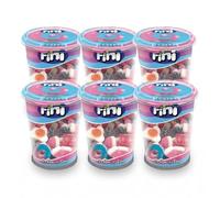 Little Mix Fini 6 Barattoli da 200g con Caramelle Assortite