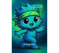 Little Monsters Weekly Planner 2026 - Multilingual Cute Creature Organizer | One Week per Page | Fun Kids & Teens Agenda