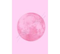 Little Moon Journal: Pink Celestial Moon & Stars Blank Lined Journal: Cute Aesthetic Notebook for Writing, Notes, Dreams, Ideas & Everyday Reflection