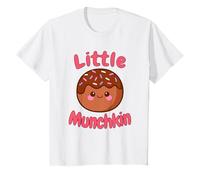 Little Munchkin Donut Lover Kids Foodie Baking Bambino Maglietta