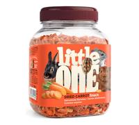 Little One Carote Essiccate | 200 g | Alimento Complementare per Roditori | Ricco di Vitamine e Minerali | Essiccato Delicatamente per un Aroma Intenso e un Gusto Particolare