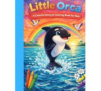 Little orca: A Colorful Story & Coloring Book for Kids