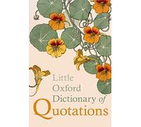 Susan Ratcliffe Little Oxford Dictionary of Quotations (Copertina rigida)