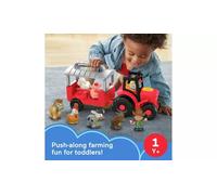 LITTLE PEOPLE CARING PER ANIMALS TRATTOR SET REGALO