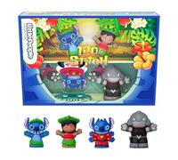 Little People Collector - Disney Lilo & Stitch, set in edizione speciale con 4 personaggi dal film e confezione da esposizione, giocattolo da collezione e per bambini, 3+ anni, JFC77