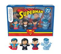 DC Comics Fisher-Price Little People Collector Mini Figures 4-Pack Superman: ...