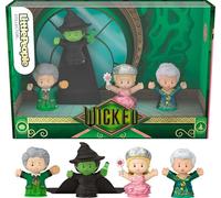 Little People COLLECTOR Wicked il Musical Edizione Speciale, set per adulti e fan, 4 personaggi in una confezione da esposizione, HYC42