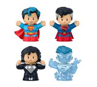 Little People Figure Da Collezione Attraverso Le Epoche Superman 4 Unità
