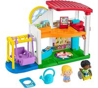 Little People Fisher-Price Set da gioco per bambini con 2 personaggi e 2 accessori per tutte le scuole per gioco prescolare, 1+ anni