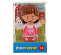 Little People Mia Con Coniglio 2.5" Figura - Fisher Price