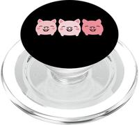 Little Pigs carino semplice e divertente maialino PopSockets PopGrip per MagSafe
