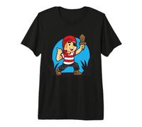 Little Pirate Tiny Captain Ocean Kid Maglietta Premium