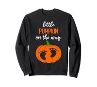 Little Pumpkin On The Way - Annuncio di gravidanza per bambini Felpa