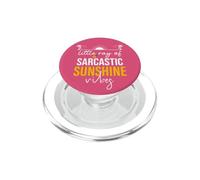 Little Ray of Sarcastic Sunshine Hello Summer Vibes Beach PopSockets PopGrip per MagSafe