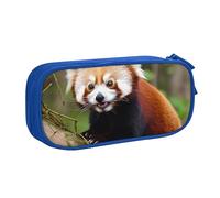 Little Red Panda - Astuccio per matite, trucchi, gioielli, portatile, da viaggio, colore: nero, Blu, Taglia unica, Astuccio portamatite