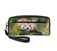 Little Red Panda - Borsa per cosmetici, multifunzione, con stampa di panda, Nero , Taglia unica
