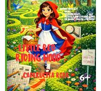 Little Red Riding Hood: Activity Book for Kids Ages 6-10 EN&ES