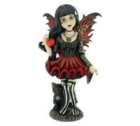 Little Shadows Nemesis Now - Statuetta di Nocciola, 16 cm, in Resina, Taglia Unica, Colore: Rosso