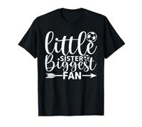 Little Sister Soccer - Sideline Cheer Sibling Maglietta