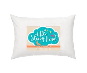 Little Sleepy Head Cuscino per giovani, 40,6 x 55,8 cm, morbido e ipoallergenico, per un sonno migliore per i bambini, dimensioni perfette, sostenuto dalla nostra garanzia Love The Fluff