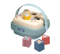 Little Smoby - Gioco di Forme - Riconoscimento di Forme e Colori - Manico Incluso - Dai 12 Mesi - Prodotto in Francia