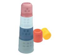 Little Smoby - Magic Tower - Torre di tazze - Riconoscimento di forme e colori - Gioco di impilamento - Motricità fine - Dai 12 mesi - Prodotto in Francia