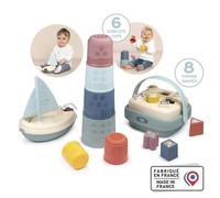 Little Smoby - Scatola risveglio e bagnetto - 3 giochi risveglio - A partire da 12 mesi - Prodotto in Francia