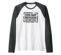 Little Soldier 100 Giorni Missione COMPLICATA Completa Maglia con Maniche Raglan