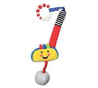 Little Sport Star Club da golf e palla per bambini, giocattolo a clip per golfisti, adatto fin dalla nascita, in viaggio o a casa, regalo per bambini, cigolii, sonagli e scricchiolii, un giocattolo