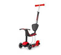 LITTLE STAR Red 3 in 1 Portapattini - Evolutivo e divertente - Nouvo