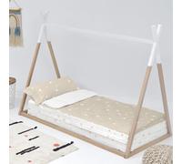 Little star Saco nórdico 90x200 cm (Cama 90) Sin relleno Beige