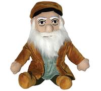 Little Thinkers Leonardo Da Vinci Plush - Unemployed Philosophers Guild 01188