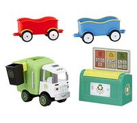 Little Tikes Camion dei rifiuti Let's Go Cozy Coupe con Veicolo Spingi e Vai per Giocare sul Pavimento o sul Tavolo. Adatto dai 3 Anni