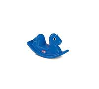Little Tikes - Cavallo a Dondolo Gioco Attivo per Bambini, Maniglie Facili da Afferrare e Sedile Stabile, Sicuro, Struttura Resistente, Blu