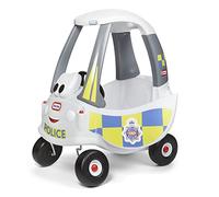 little tikes Cozy Coupe Auto della Polizia - Auto cavalcabile per bambini - Con portiera, poggiapiedi rimovibile e clacson - Incoraggia il gioco creativo - Da 18 mesi a 5 anni