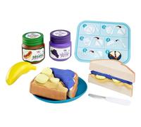 Little Tikes Creative Chef Peanut Butter & Jelly Kit - Con Sabbia da Gioco Make-It Mix, 10 Accessori, Gioco Realistico di Finzione per Realizzare Sandwich, NON COMMESTIBILE, Età 3+