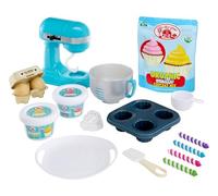 Little Tikes Creative Chefs Baker’s Kit - con Speciale Sabbia Make-It! Mix, 18 Accessori, Set da Panettiere Realistico per il Gioco di Finzione, Età 3+, NON COMMESTIBILE