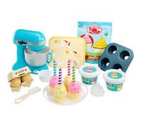 Little Tikes Creative Chefs Baker’s Kit - con Speciale Sabbia Make-It! Mix, 18 Accessori, Set da Panettiere Realistico per il Gioco di Finzione, Età 3+, NON COMMESTIBILE