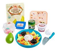 Little Tikes Creative Chefs Nachos Kit - Con Sabbia da Gioco Make-It Mix, 22 Accessori, Gioco Realistico di Finzione per Realizzare Nachos, NON COMMESTIBILE, Età 3+