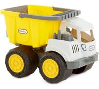Little Tikes Dirt Diggers Camion Ribaltabile 2-in-1, Gioco per Interni ed Esterni, Con Pezzi Mobili e Molte Caratteristiche, Incoraggia il Gioco Attivo, per Bambini dai 2 anni in su, Giallo