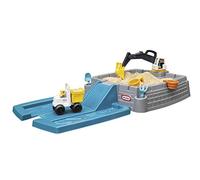 Little Tikes Dirt Diggers Excavator Sandbox for Kids - Includes Lid And Play Sand Accessories - Dump Truck Scoops And Dumps Sand - Encourages Imaginative And Active Play - for Girls And Boys Ages 3+