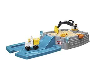 Little Tikes Dirt Diggers Excavator Sandbox for Kids - Includes Lid And Play Sand Accessories - Dump Truck Scoops And Dumps Sand - Encourages Imaginative And Active Play - for Girls And Boys Ages 3+