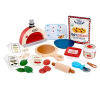 Little Tikes Creative Chefs Pizza Kit - Con Speciale Sabbia da Mescolare Make-It! Mix, 22 Accessori, Gioco Realistico di Finzione del Pizzaiolo, Età 3+, NON COMMESTIBILE