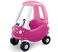 Little Tikes Furgoncino Cavalcabile Rosy - Include Porte Funzionanti, Volante, Clacson, Tappo del Serbatoio, Interruttore di Accensione - Per il Gioco Attivo dei Bambini